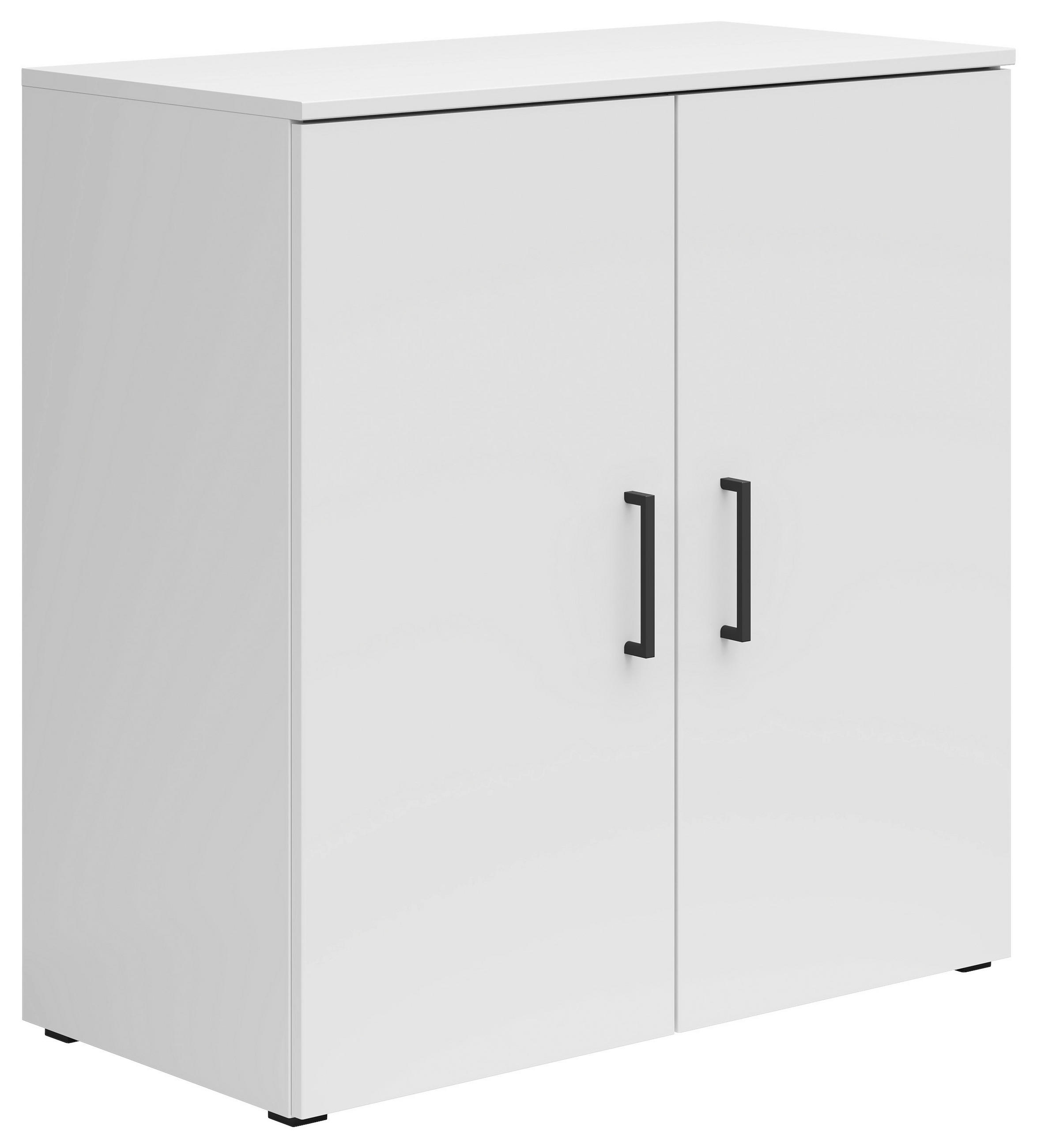 KOMMODE , 80/83/40 cm,  - Anthrazit/Schwarz, MODERN, Holzwerkstoff/Kunststoff (80/83/40cm) - Milino