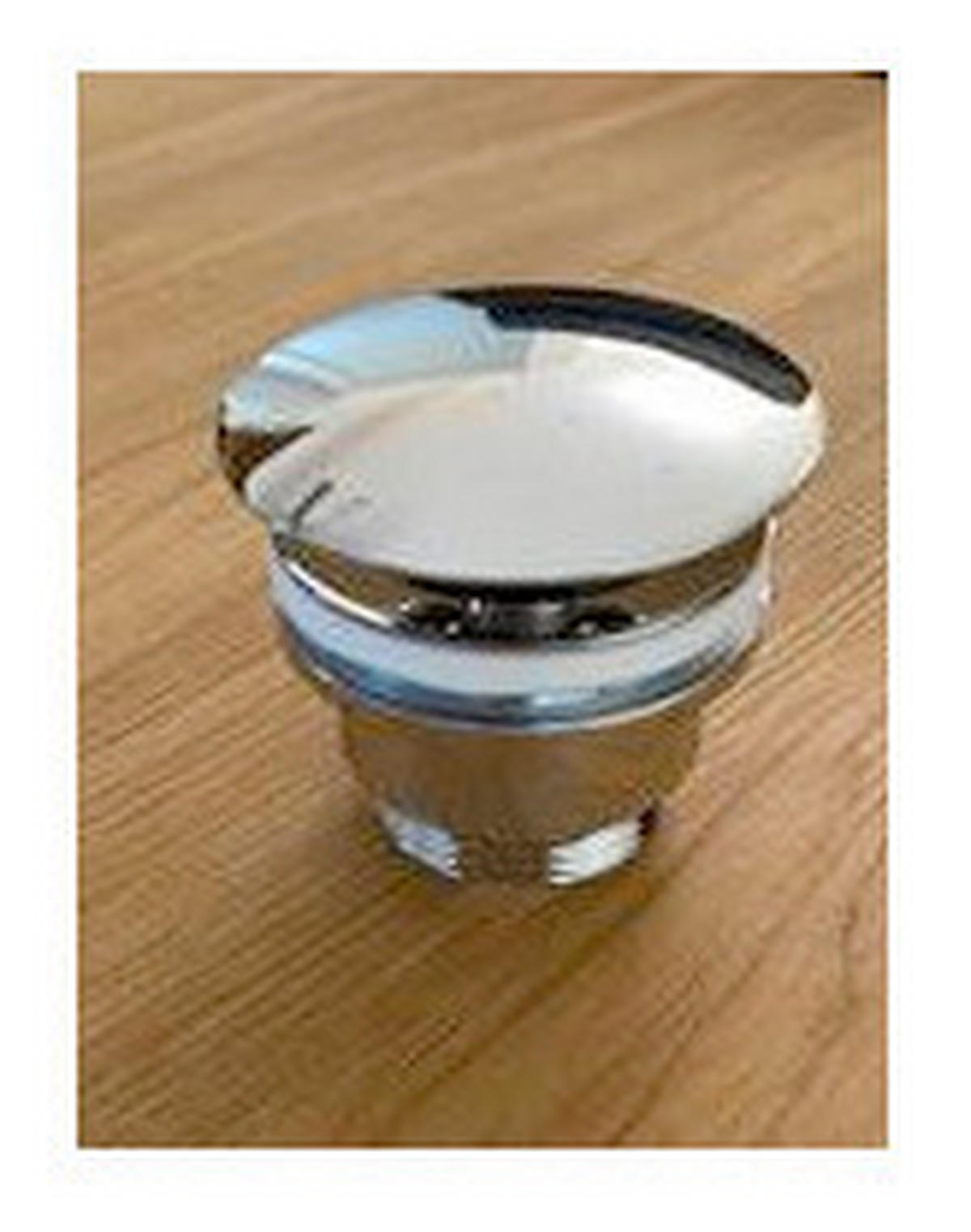 ABLAUFVENTIL 16/17/16 cm  - Chromfarben, Basics, Metall (16/17/16cm) - Xora