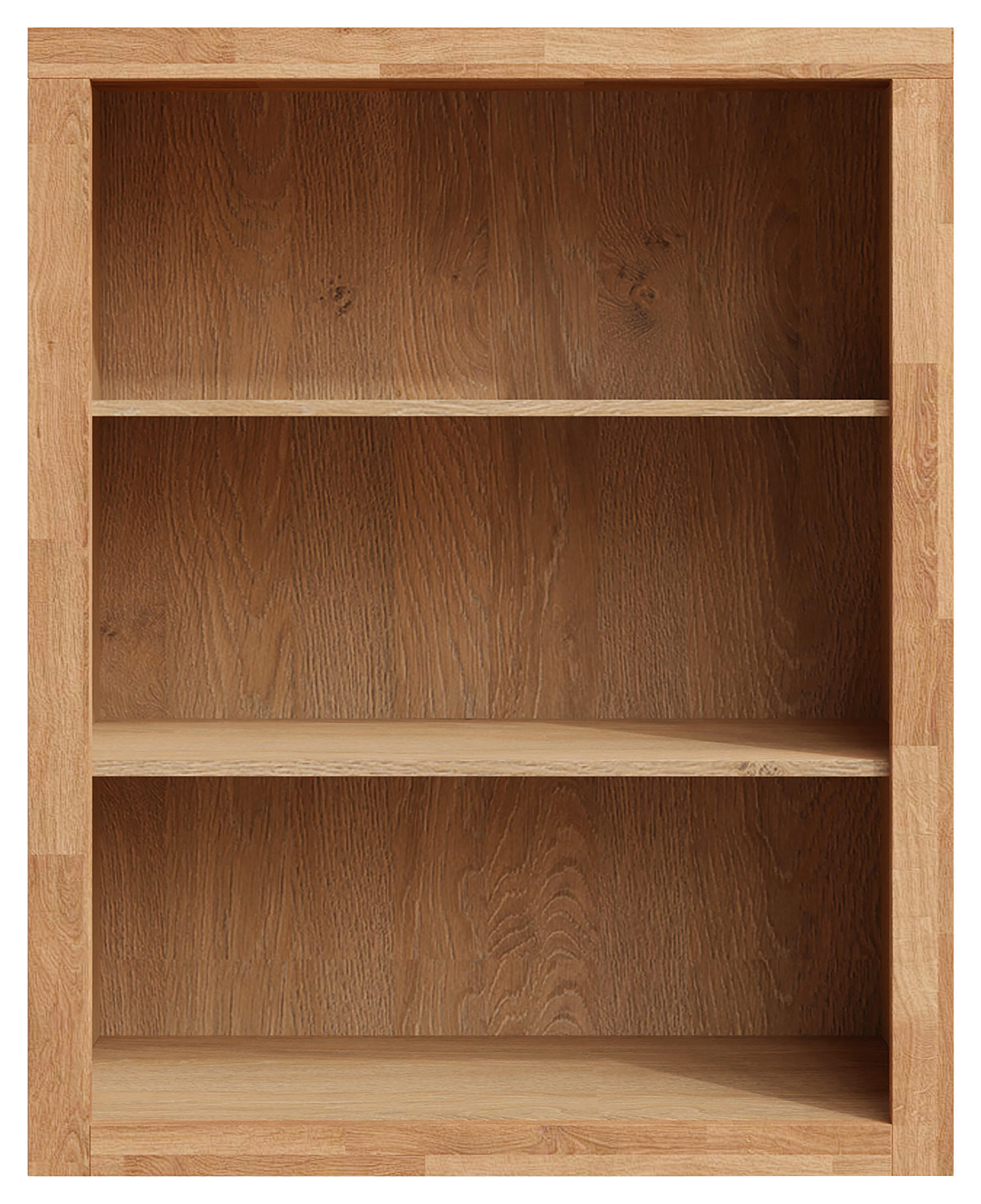 REGAL Eiche massiv Eichefarben  - Eichefarben, Natur, Holz/Holzwerkstoff (89,5/111,5/42cm) - Linea Natura