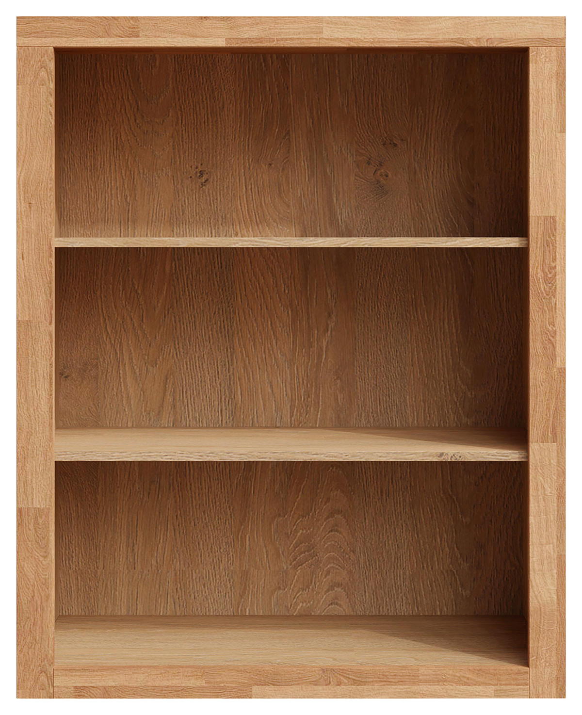 REGAL Eiche massiv Eichefarben  - Eichefarben, Natur, Holz/Holzwerkstoff (89,5/111,5/42cm) - Linea Natura