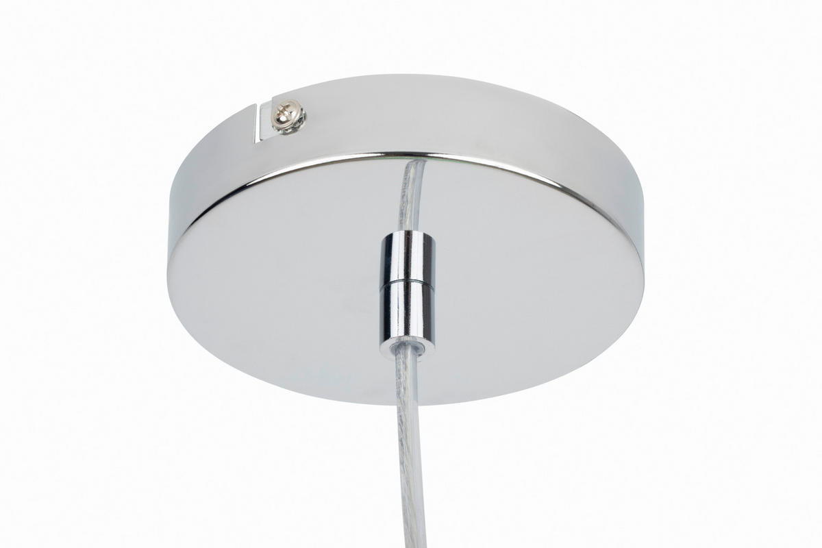 HÄNGELEUCHTE 25/120 cm   - Weiß/Grün, Design, Glas/Metall (25/120cm) - Collet's Monde