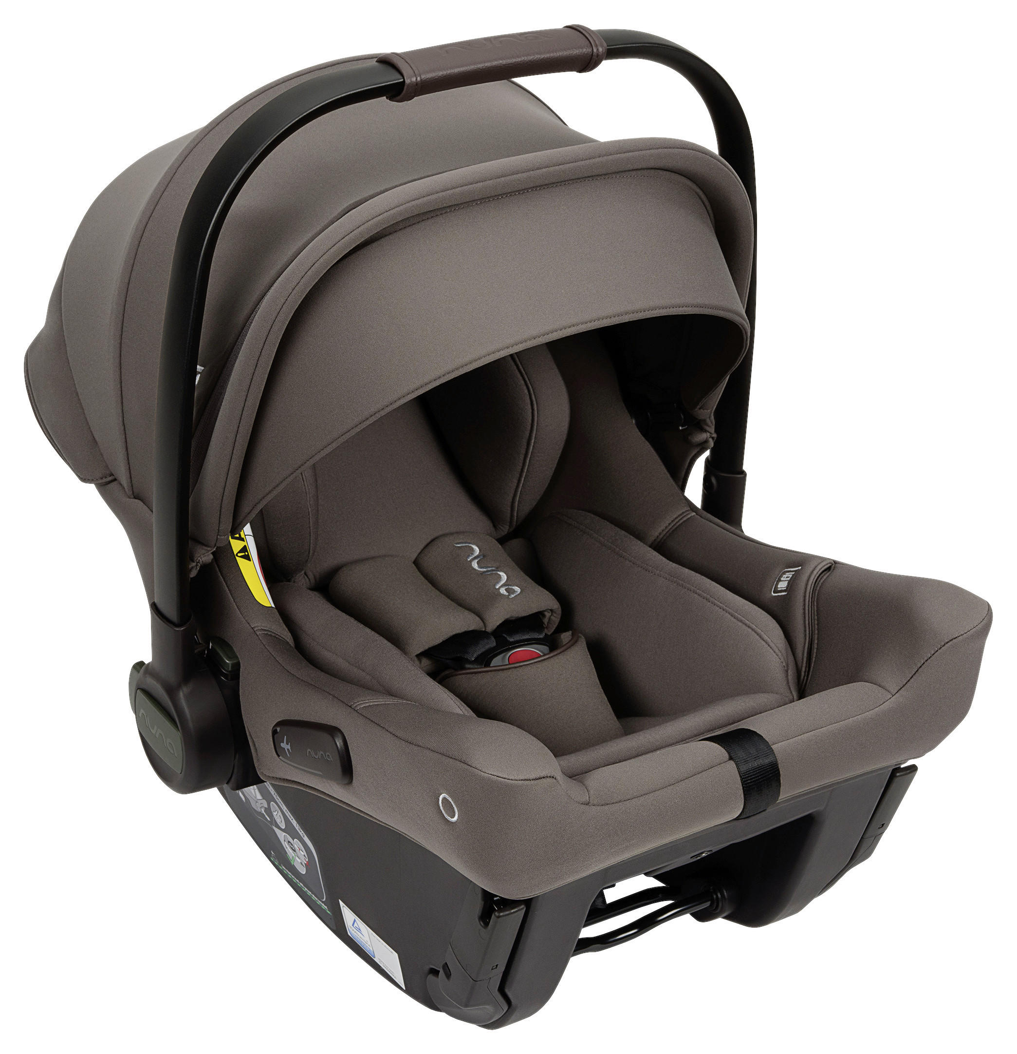 BABYSCHALE Pipa Urbn  - Graubraun, Basics, Kunststoff/Textil (43,5/57/65cm) - Nuna