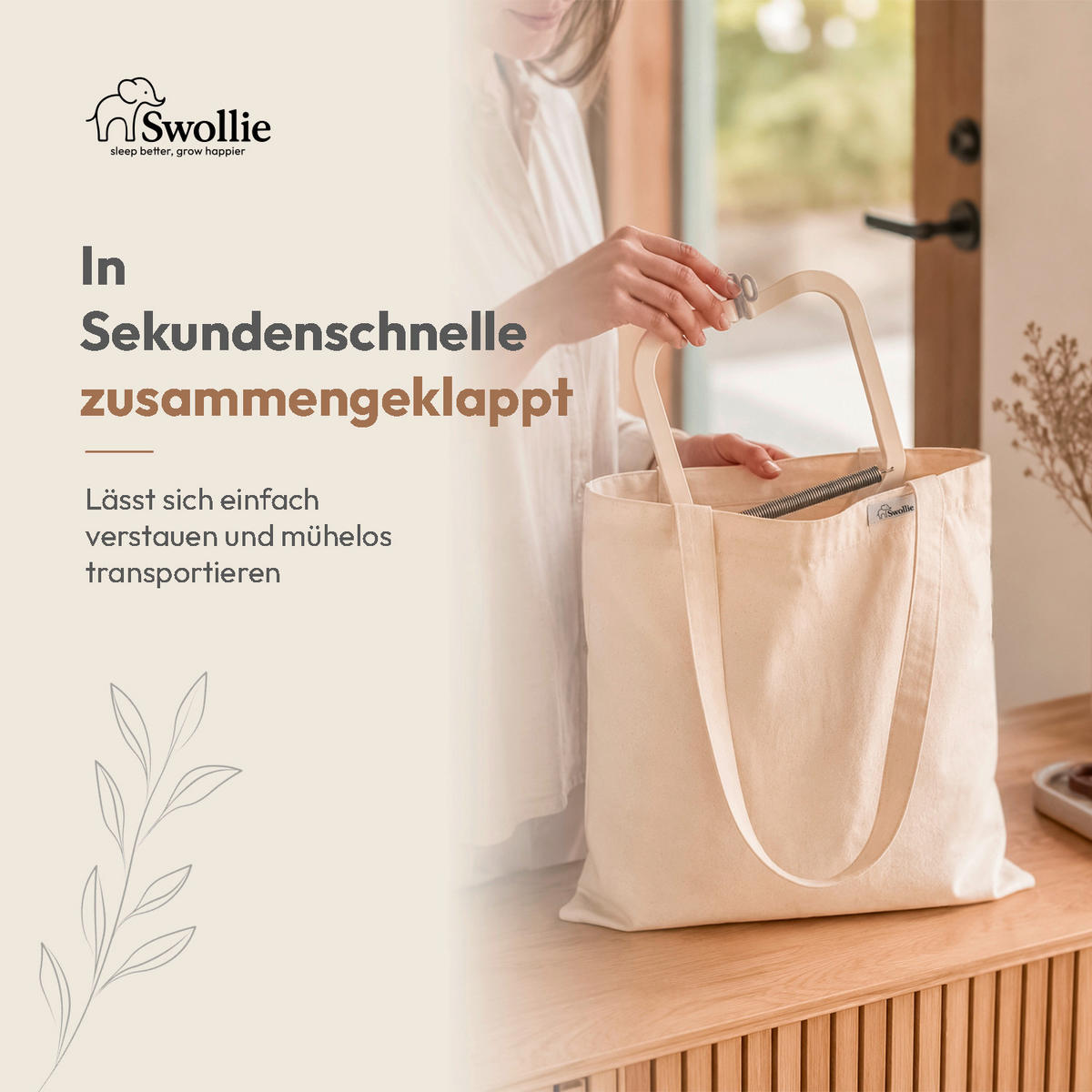 FEDERWIEGE  72/51/160 cm  - Grau, Basics, Textil/Metall (72/51/160cm)