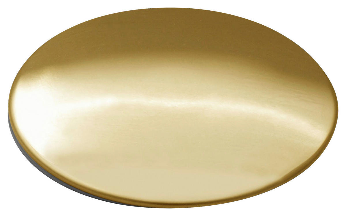 VENTILABDECKUNG  8,89 cm  - Goldfarben, Basics, Metall (8,89cm) - Systemceram