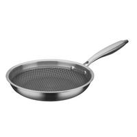 BRATPFANNE INOXXA BLACK Vitaflon® Quarzit Beschichtung 24 cm  - Edelstahlfarben, Basics, Metall (24cm) - GSW