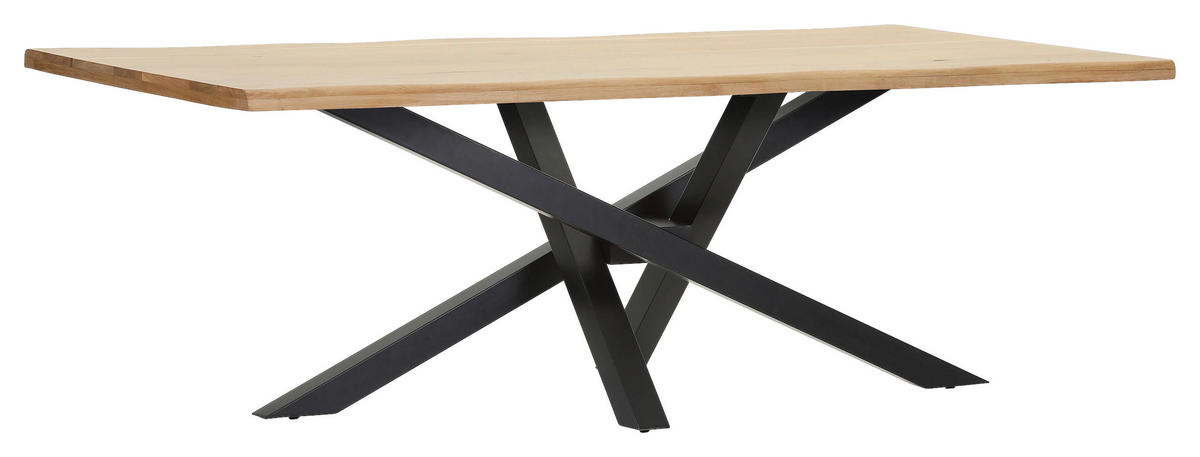 TISCHPLATTE      - Eichefarben, Design, Holz (220/100/4cm) - Landscape