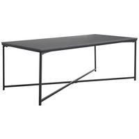 KONFERENČNÍ STOLEK, černá, keramika, kov, 120/43/60 cm - černá, Design, kov/keramika (120/43/60cm) - Livetastic