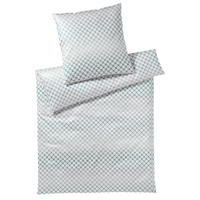 POSTELJINA CORNFLOWER GLEAM 200/200 cm makosaten plava, zelena  - zelena/plava, Konvencionalno, tekstil/prirodni materijali (200/200cm) - Joop!