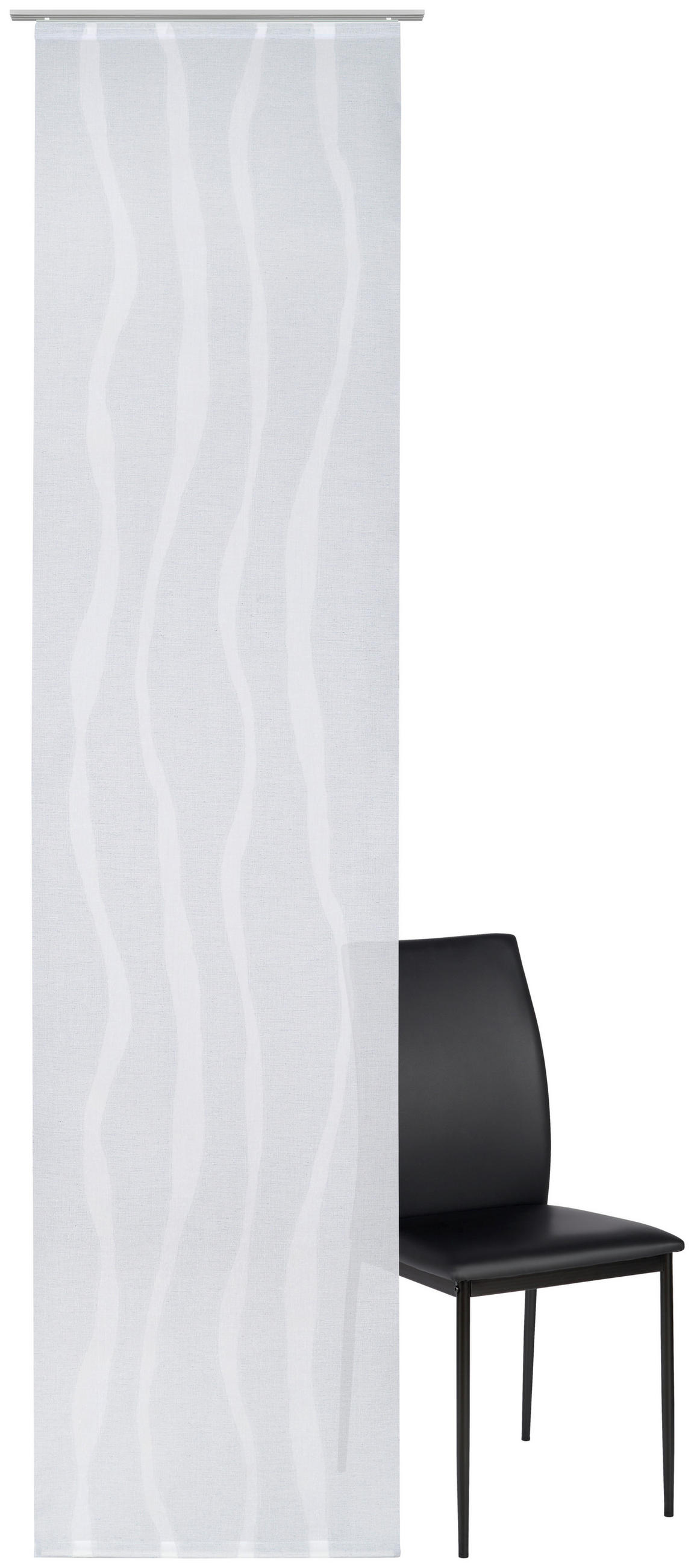PANELNA ZAVESA    60/255 cm  - modra, Konvencionalno, tekstil (60/255cm) - Novel