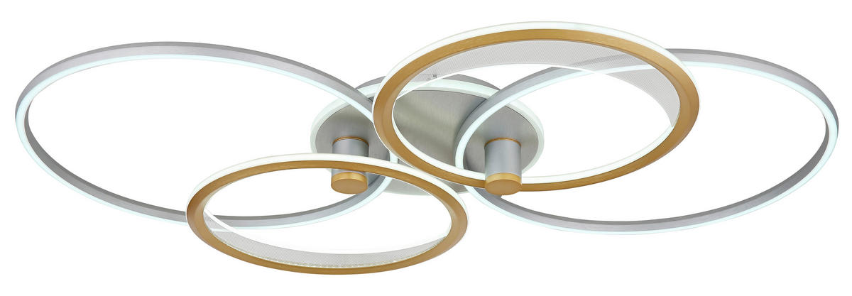 STROPNÍ LED SVÍTIDLO, 110/72/11 cm - Design (110/72/11cm) - Globo