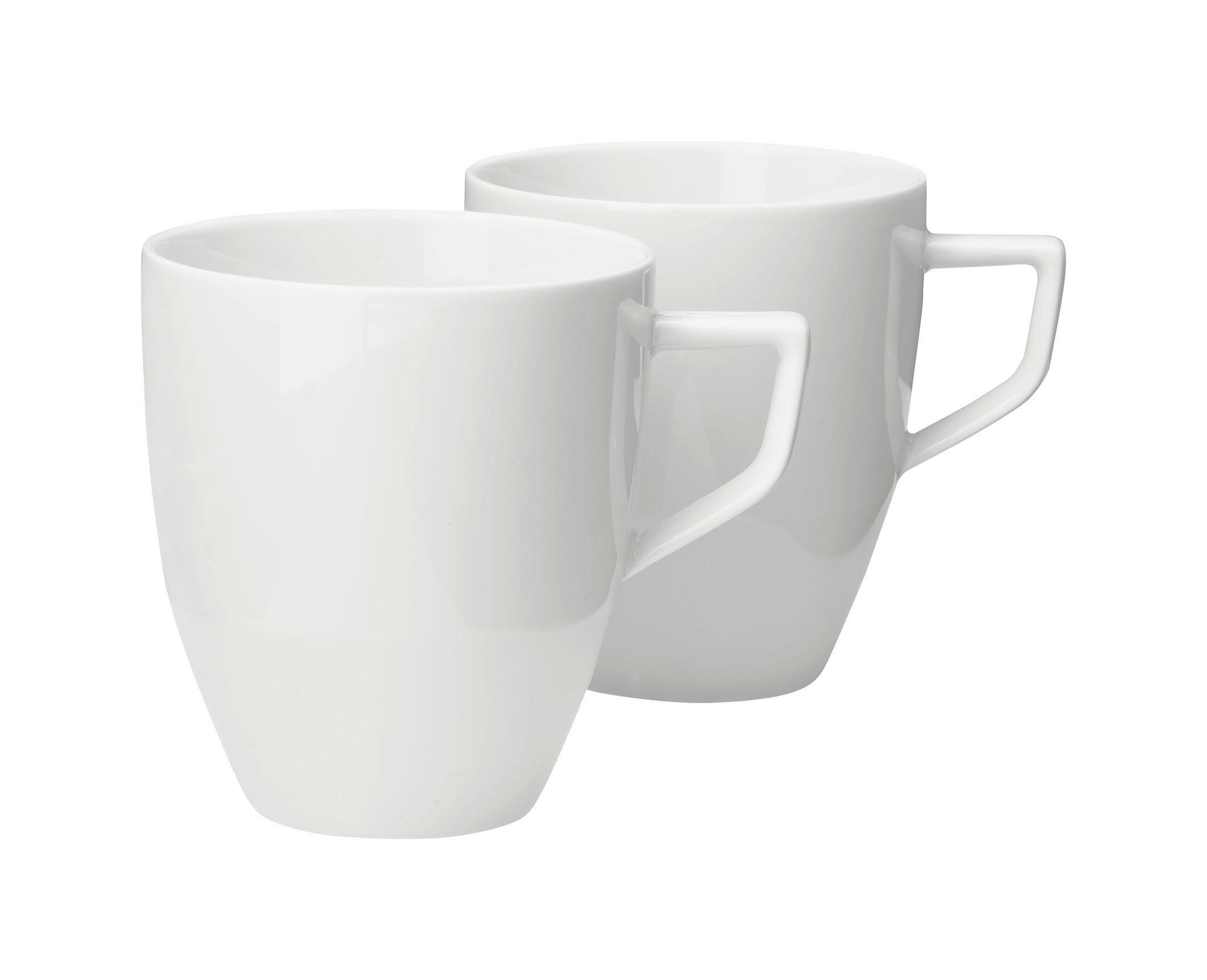 KAFFEEBECHERSET Single Cornflower 2-teilig  - Weiß, Design, Keramik (8,5/9,5cm) - Joop!
