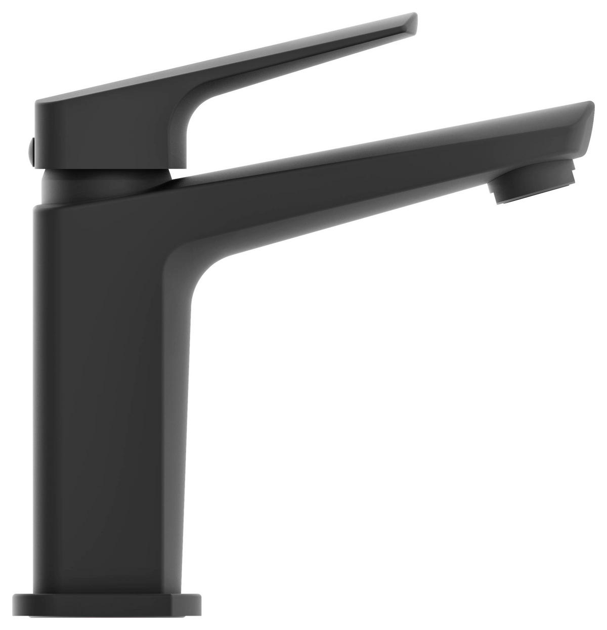 WASCHTISCHARMATUR 34016  - Schwarz, Basics, Metall (9/16,3/15,7cm) - Schütte