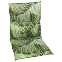 JASTUK ZA STOLICU SA NASLONOM  48/5/98 cm    - siva/zelena, Dizajnerski, tekstil (48/5/98cm) - Ambia Garden