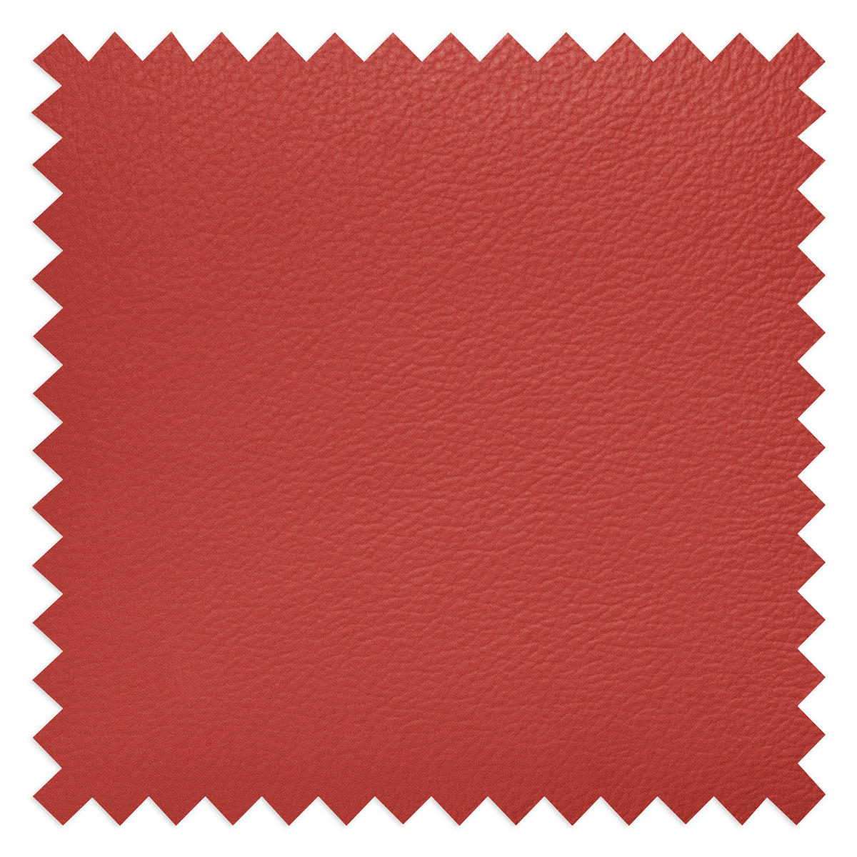 ECKSOFA Rot Echtleder Lederlook  - Chromfarben/Rot, Design, Leder/Textil (242/194cm) - Livetastic