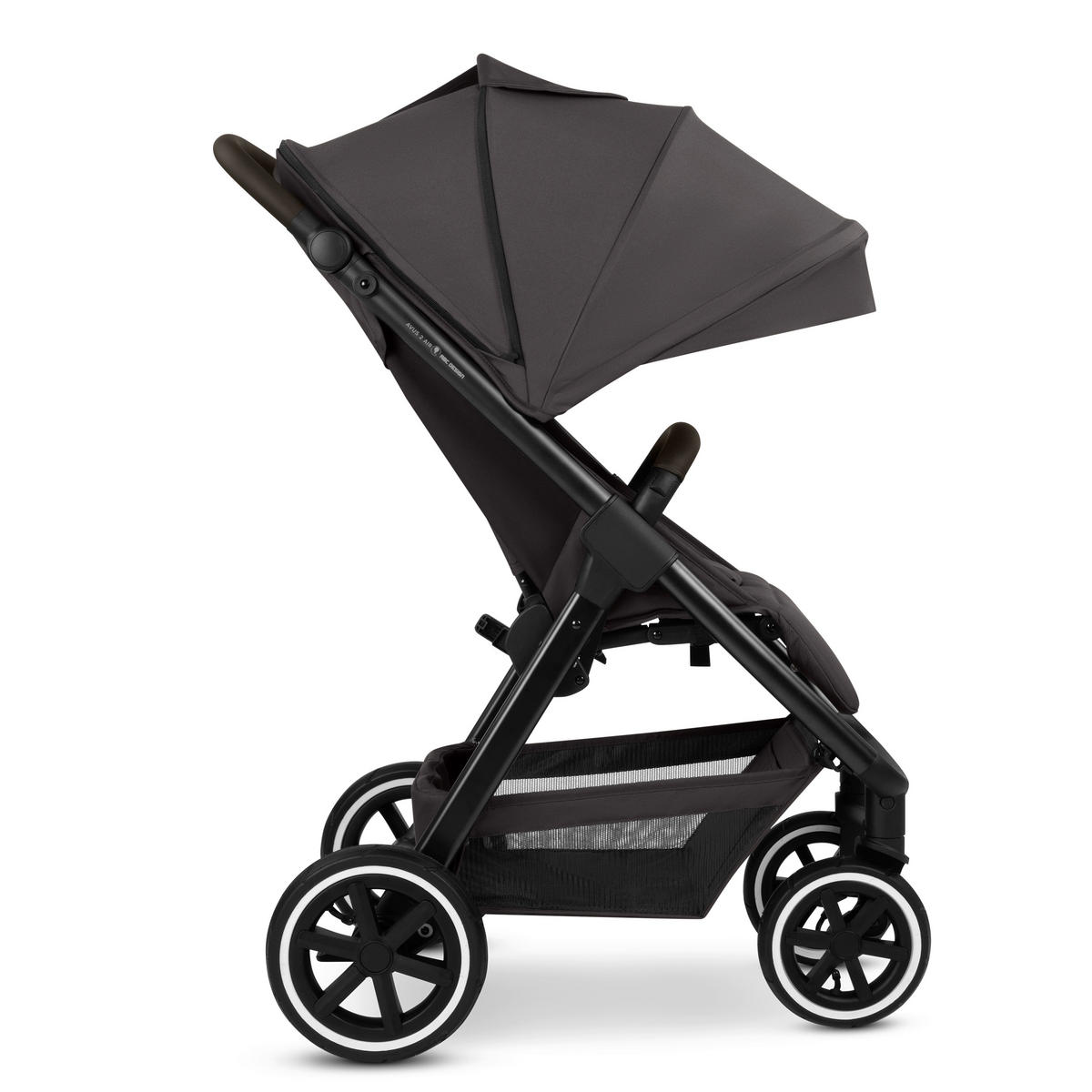 BUGGY Avus 2 Air  - Dunkelgrau/Schwarz, Basics, Textil/Metall (55,5/111/79,5cm) - ABC Design