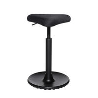 BÜROHOCKER Schwarz  - Schwarz, KONVENTIONELL, Kunststoff/Textil (35/57-77/35cm) - Topstar