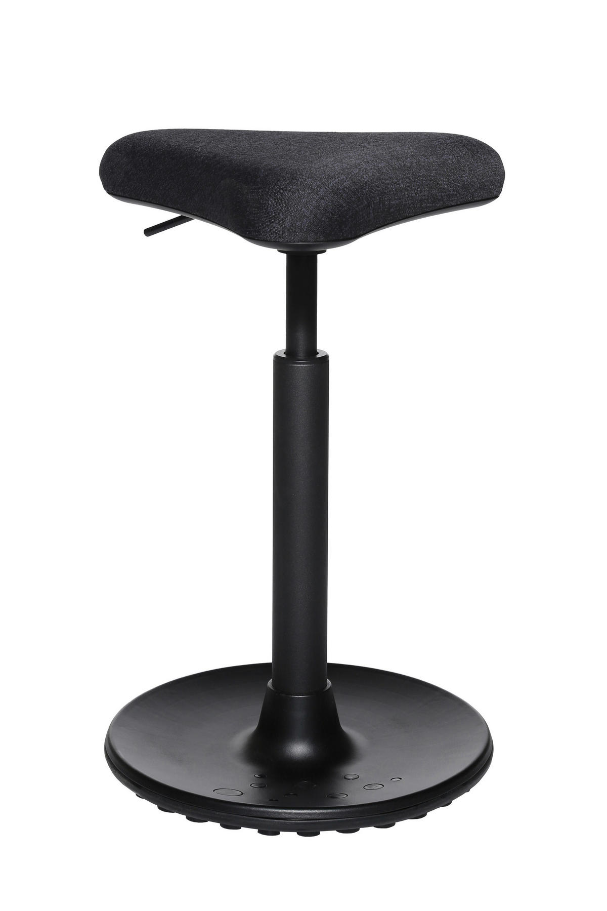 BÜROHOCKER Schwarz  - Schwarz, KONVENTIONELL, Kunststoff/Textil (35/57-77/35cm) - Topstar