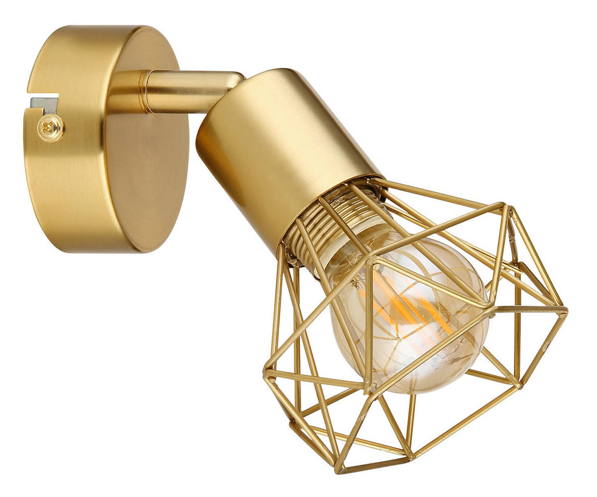 STRAHLER - Goldfarben, Design, Metall (8/13/13,5cm) - Globo