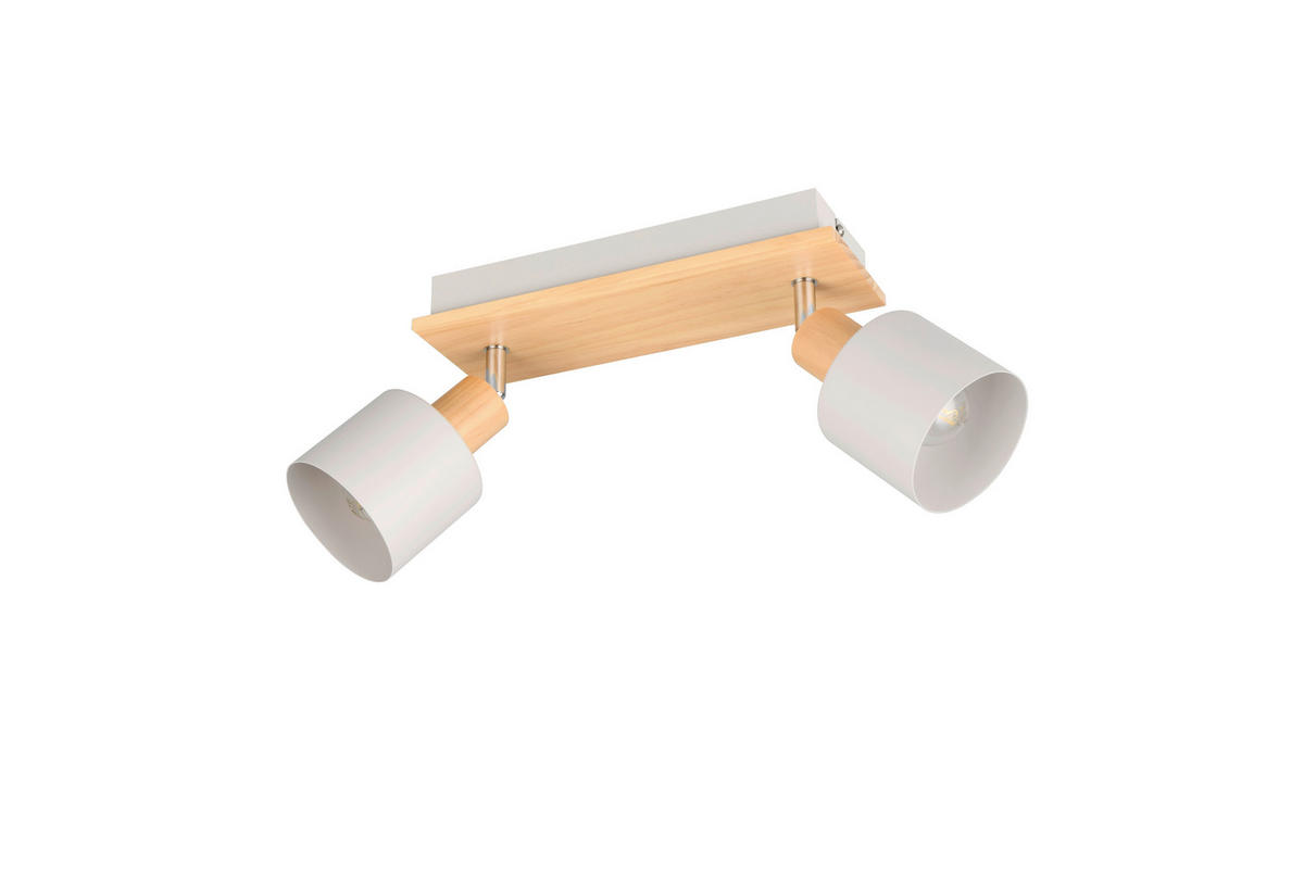 REFLEKTOR Shanti  - siva/braon, Osnovno, drvo/metal (30/19,5cm)