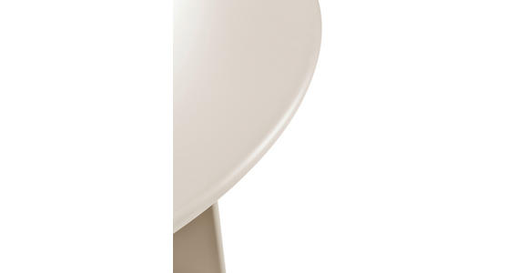 ESSTISCH 120/120/76 cm Nachbildung  Holzwerkstoff rund Greige  - Greige, Design, Holzwerkstoff (120/120/76cm) - Carryhome