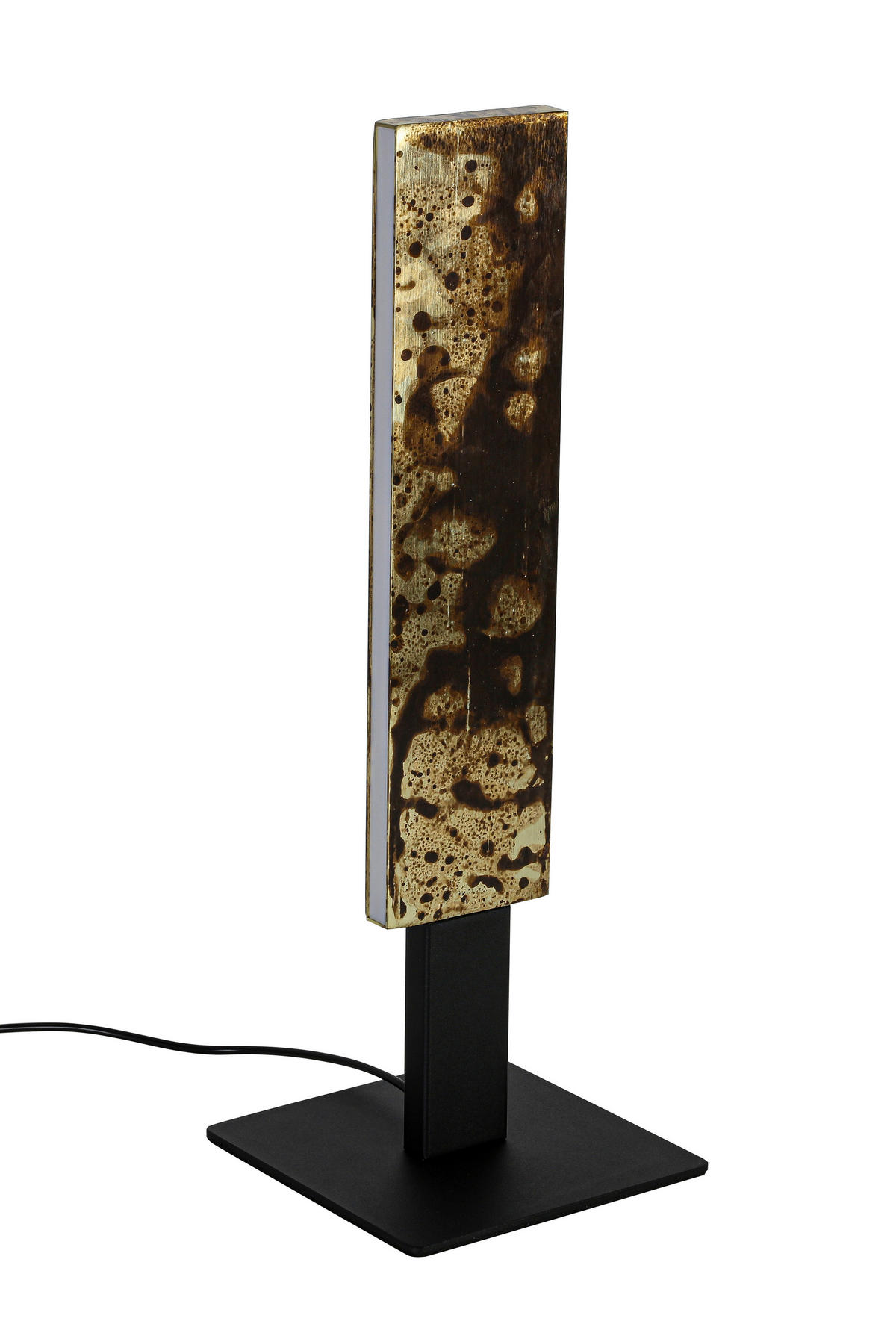 LED-TISCHLEUCHTE Oxira 14/40/14 cm  - Multicolor/Schwarz, Design, Kunststoff/Metall (14/40/14cm) - Dieter Knoll
