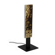 LED-TISCHLEUCHTE Oxira 14/40/14 cm  - Multicolor/Schwarz, Design, Kunststoff/Metall (14/40/14cm) - Dieter Knoll