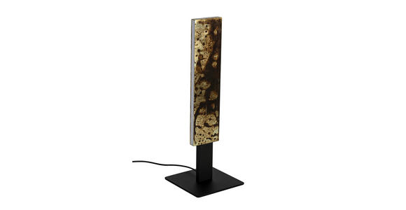 LED-TISCHLEUCHTE Oxira 14/40/14 cm  - Multicolor/Schwarz, Design, Kunststoff/Metall (14/40/14cm) - Dieter Knoll