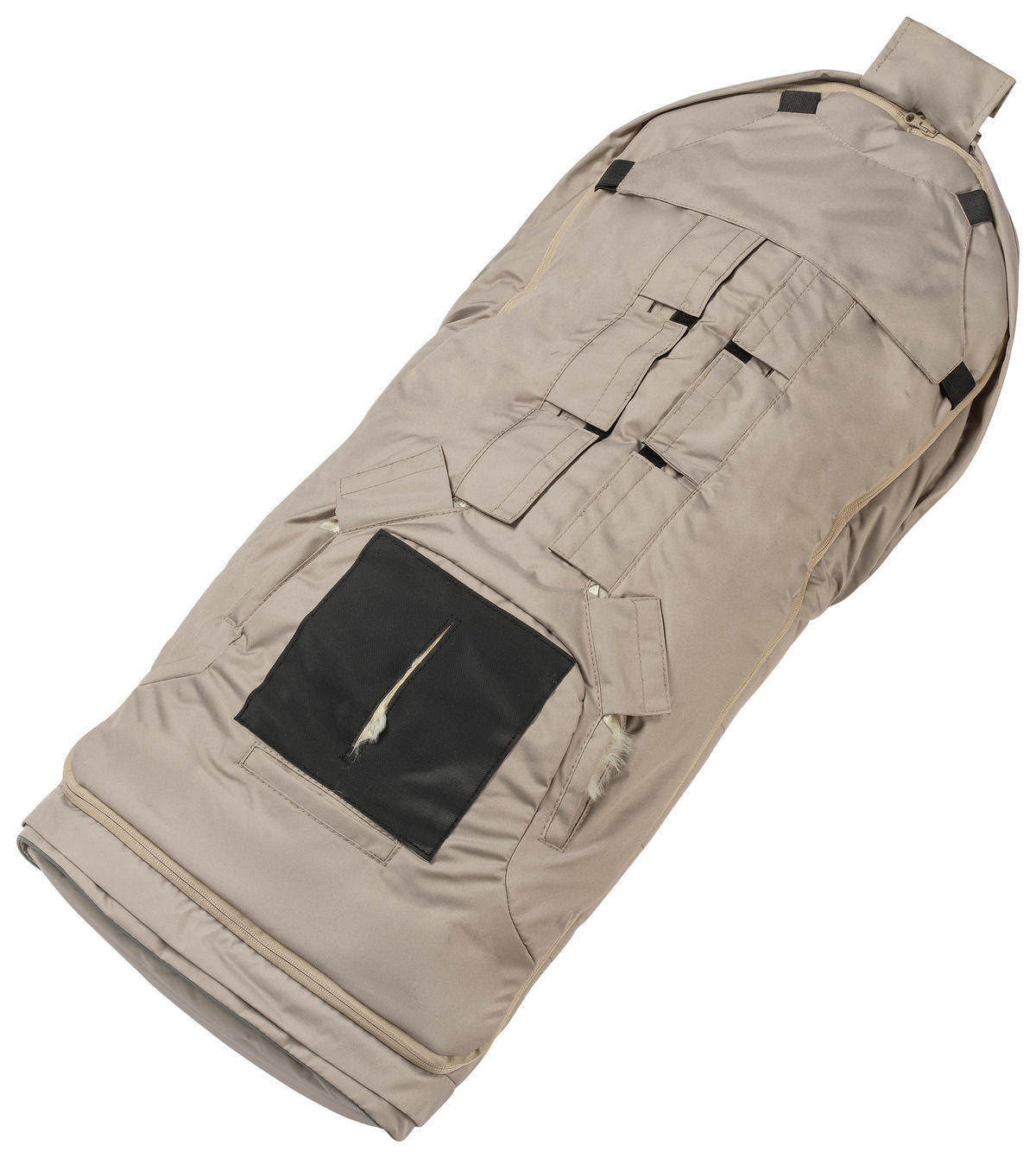 BUGGY-FELLSACK Lammfell Fußsack Kitzbühel  - Beige, Basics, Fell/Textil (106/45/5cm) - fellhof