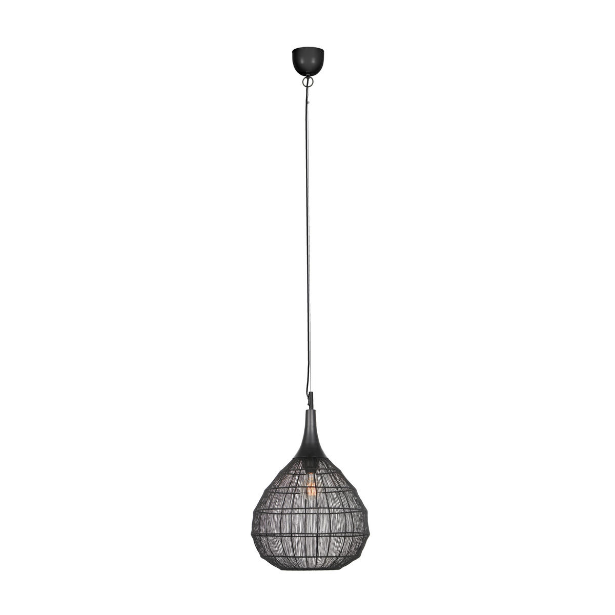 HÄNGLAMPA SORAYA 42/150 cm  - svart, Basics, metall (42/150cm) - Trio Leuchten