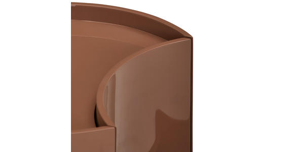 NACHTSCHRANK 52/50,5/44 cm  - Braun, Design, Holzwerkstoff (52/50,5/44cm) - Novel