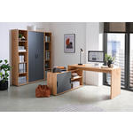 BÜRO - Anthrazit/Eiche Artisan, KONVENTIONELL, Holzwerkstoff - Cantus