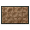 DVEŘNÍ ROHOŽKA, 40/60 cm - hnědá, Basics, textil/plast (40/60cm)