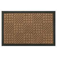 DVEŘNÍ ROHOŽKA, 40/60 cm - hnědá, Basics, textil/plast (40/60cm)