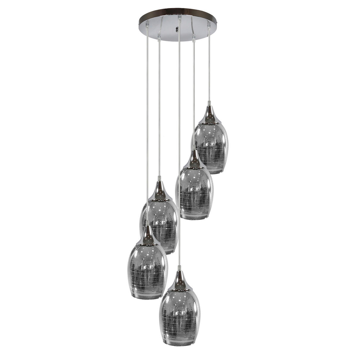 HÄNGLAMPA 35/35/125 cm  - kromfärg, Design, metall (35/35/125cm)