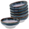 DIPSCHALENSET Keramik Steinzeug  - Graublau/Weiß, Design, Keramik - Creatable