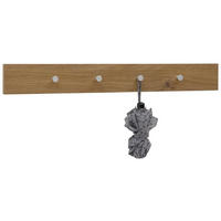 GARDEROBENLEISTE  in Eichefarben  - Eichefarben, Design, Holzwerkstoff/Metall (98/12/5,5cm) - Dieter Knoll