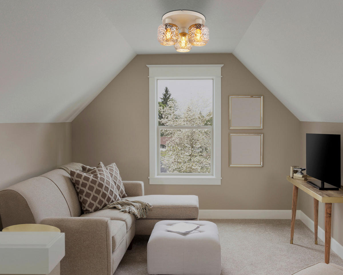 DECKENLEUCHTE  37/19 cm    - Design (37/19cm) - Globo