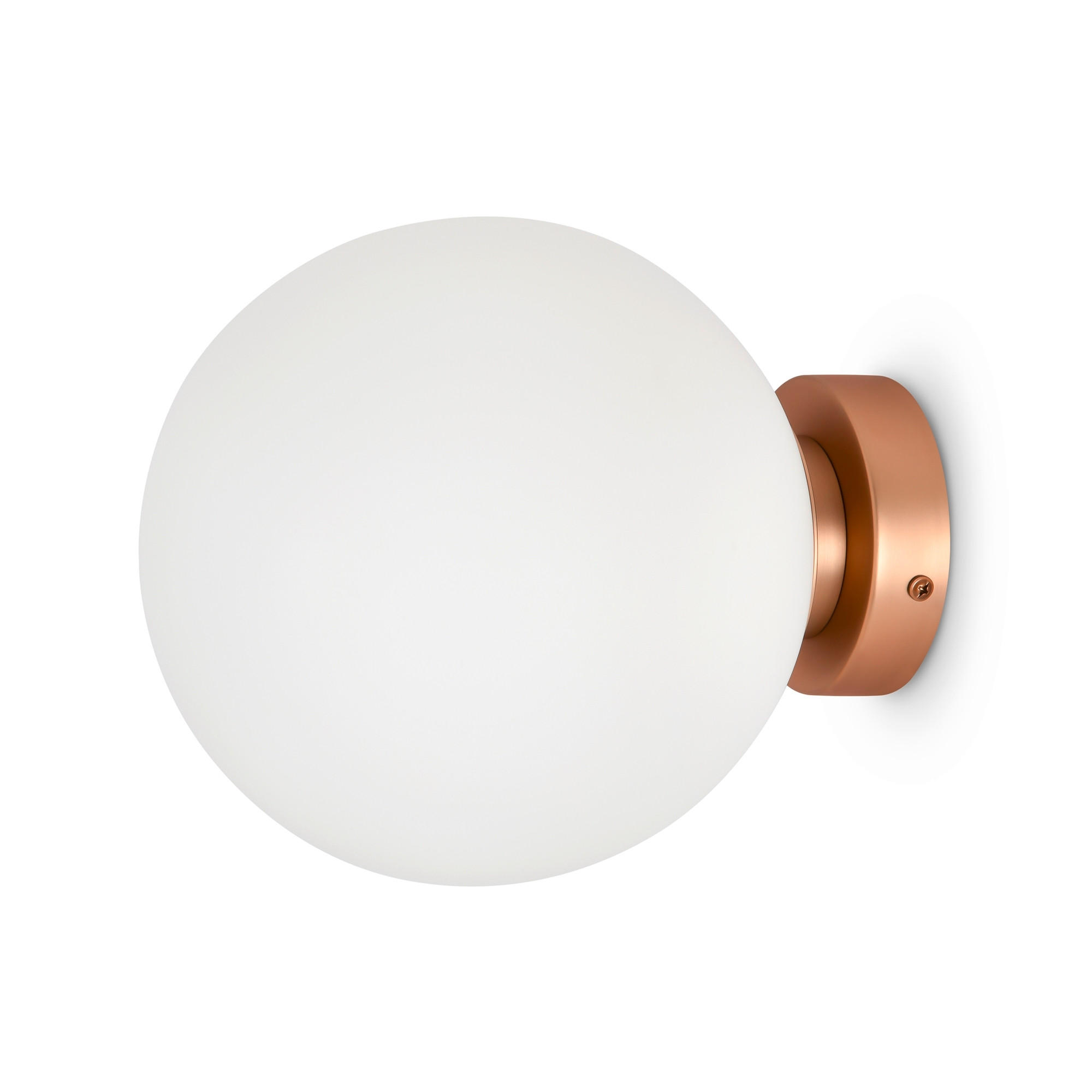WANDLEUCHTE Modern 20/23 cm   - Goldfarben/Weiß, Trend, Glas/Metall (20/23cm) - MAYTONI