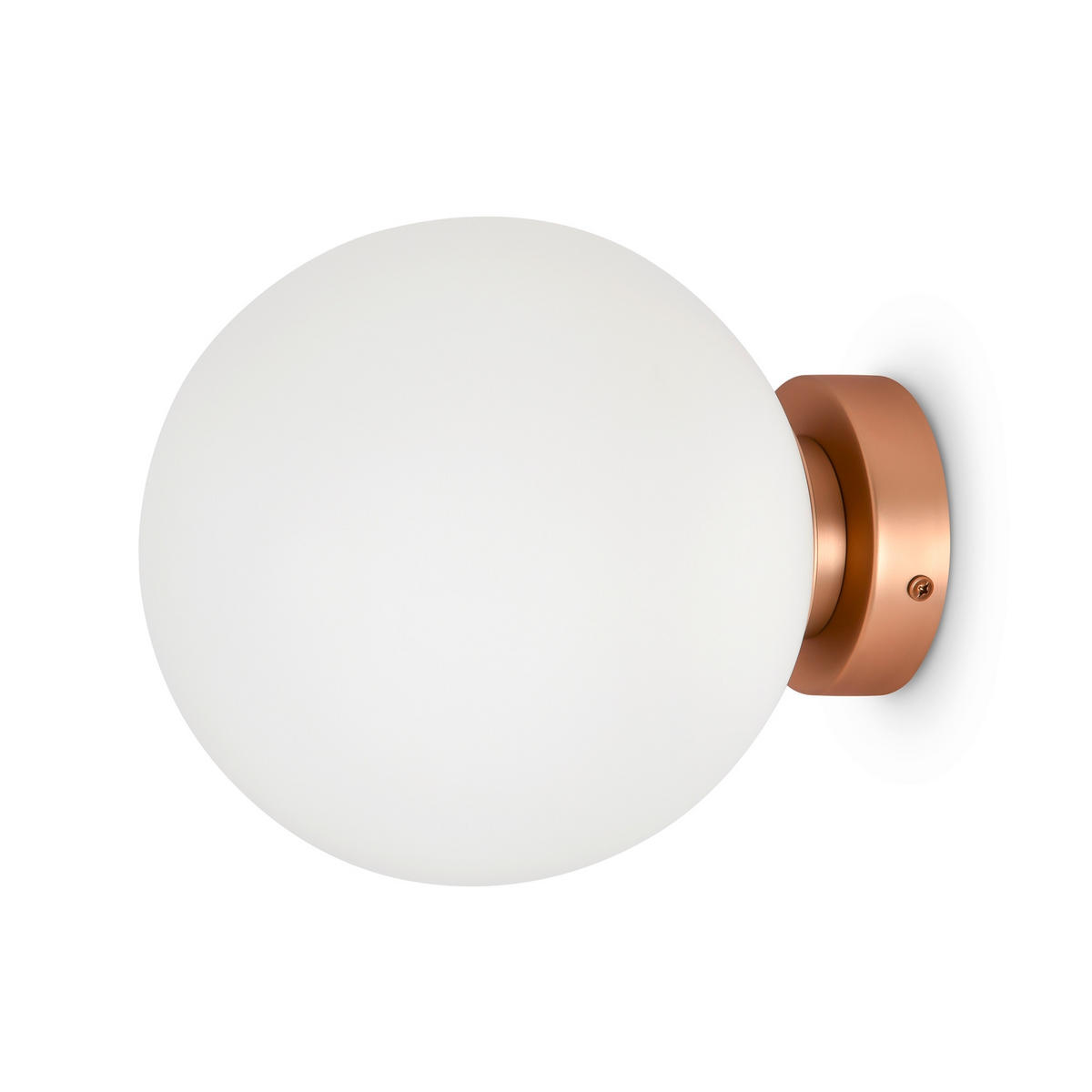 WANDLEUCHTE - Weiss/Goldfarben, Trend, Glas/Metall (20/23cm) - MAYTONI