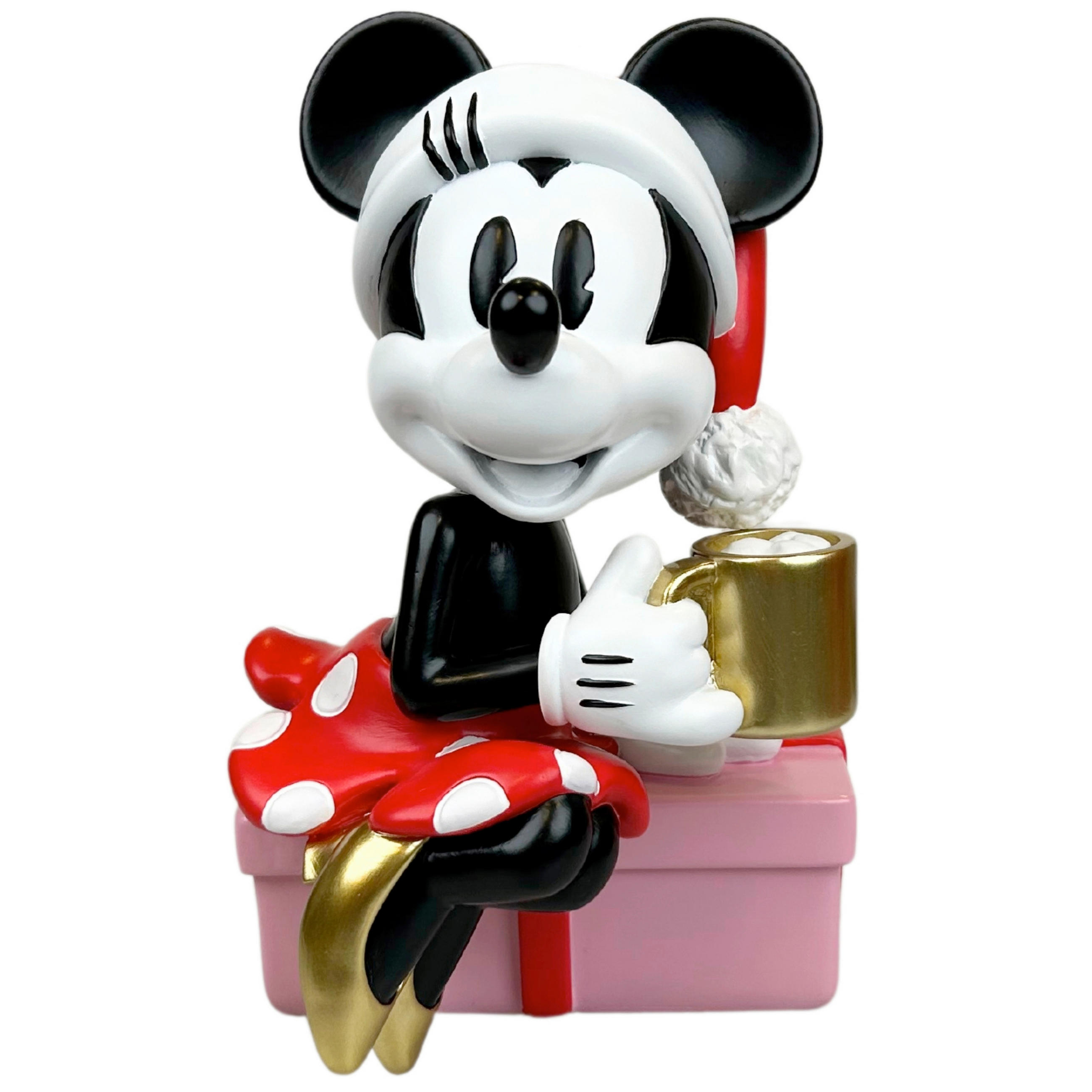 Disney Weihnachtsfigur Mickey \u0026 Minnie Mehrfarbig 19.5 cm