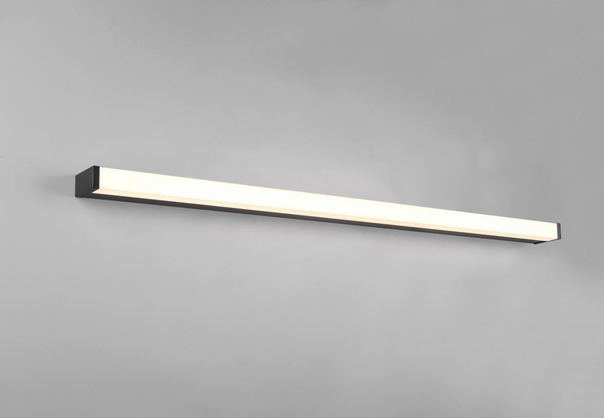 BADEZIMMER-WANDLEUCHTE - Weiss/Schwarz, Basics, Kunststoff/Metall (120/3,8/7,9cm) - Trio Leuchten