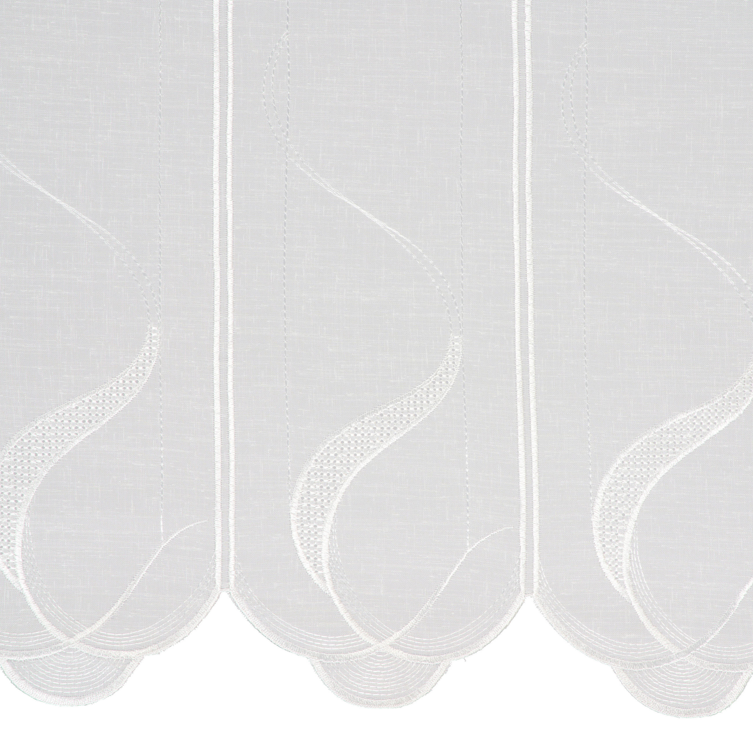 KURZGARDINE 60 cm   - Creme, KONVENTIONELL, Textil (60cm) - Esposa