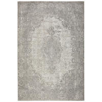 VINTAGE-TEPPICH 68/135 cm Silberfarben  - Silberfarben, Design, Textil (68/135cm) - Novel