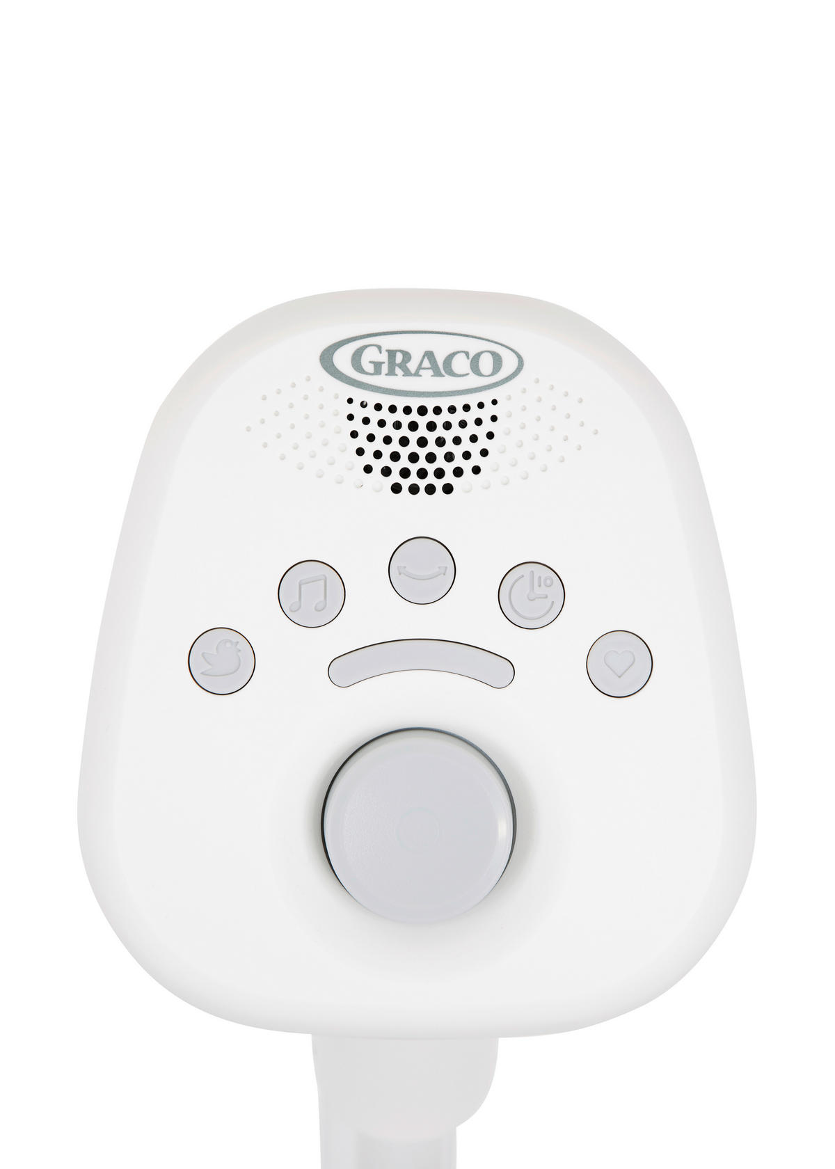 SCHAUKELWIPPE SOFTSWAY  - Weiß/Grau, Basics, Textil/Metall (72,8/89,3/91,5cm) - Graco
