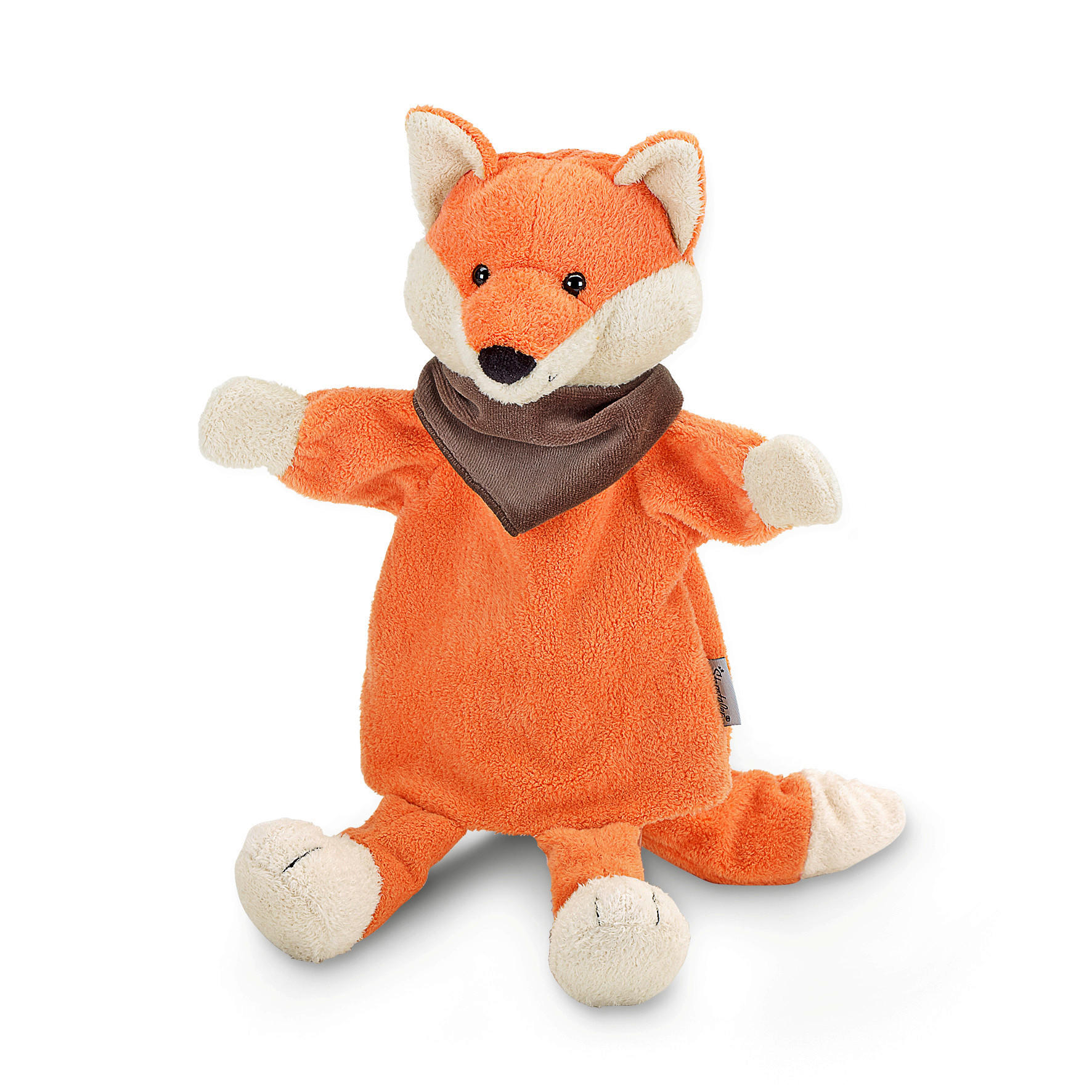HANDPUPPE Fuchs - Beige/Braun, Basics, Textil (38cm) - Sterntaler