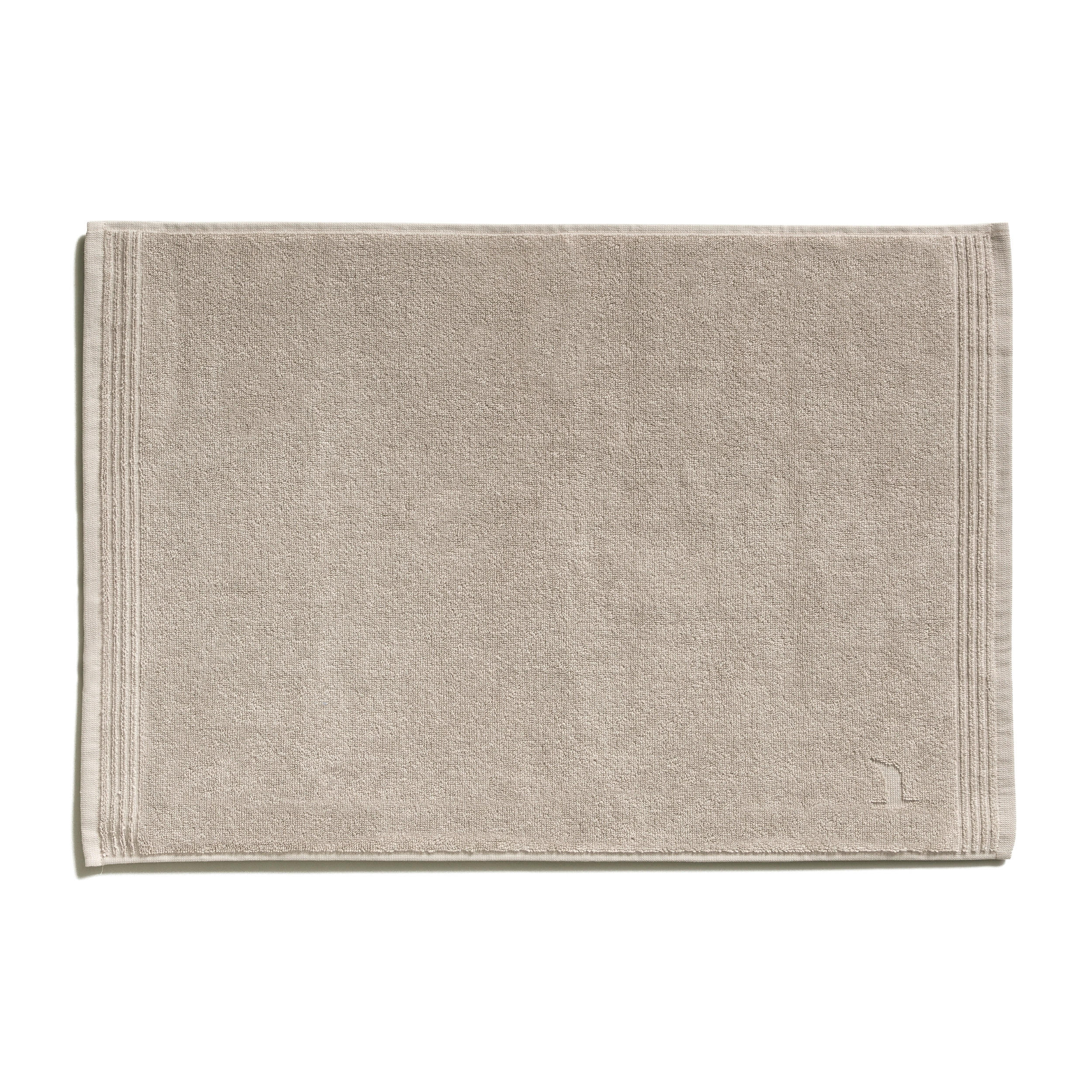 BADEMATTE Superwuschel Beige 50/70 cm  - Beige, Basics, Textil (50/70cm) - Moeve