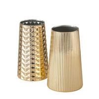 VAS  - guldfärgad, Basics, glas (11/11/18cm) - Boltze Home