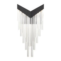 LED-WANDLEUCHTE    - Schwarz, Design, Kunststoff/Metall (50,8/25,7/12,8cm) - Elstead Lighting