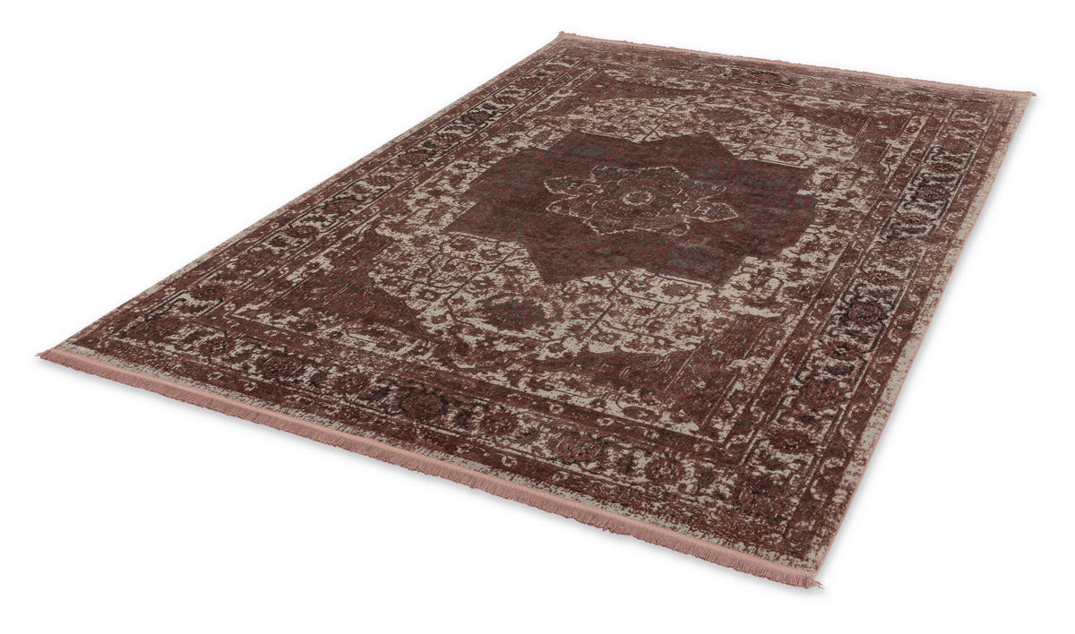 WEBTEPPICH 160/230 cm Velvet 6665/72 D.195 015 Altrosa  - Altrosa, Basics, Textil (160/230cm) - Schöner Wohnen