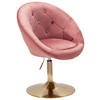 STUHL - Goldfarben/Rosa, KONVENTIONELL (67/100/62cm) - MID.YOU